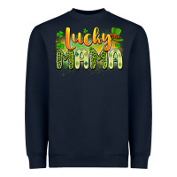 Navy lucky mama Heavyweight Sweatshirt - Artiststas