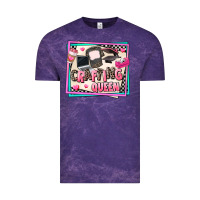 Cloud Purple crafting queen Vintage Tee - AdoDesignShop