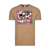 Vintage Coffee crafting queen Vintage Tee - AdoDesignShop