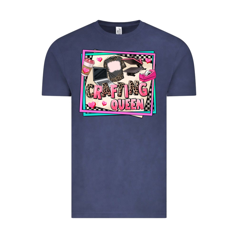 Crafting Queen Vintage Tee by AdoDesignShop | Teevron