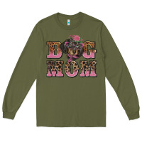 Army Green dog mom dachshund Long Sleeve Tee - BarkalooDesign