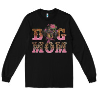 Black dog mom dachshund Long Sleeve Tee - BarkalooDesign