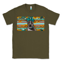 Army Green pittbull license plate Classic Tee - Artiststas