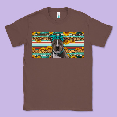 Pittbull License Plate Classic Tee Designed By Artiststas