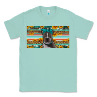 Seafoam pittbull license plate Classic Tee - Artiststas