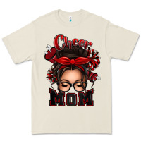 Bone cheer mom messy bun Premium Tee - texasbilliewilder