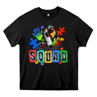 Black soccer support squad autism Heavy Core Tee - Zillion Design Studio