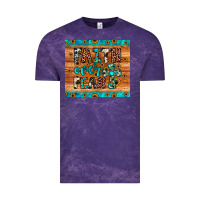 Cloud Purple faith over fear Vintage Tee - JahusDesignShop