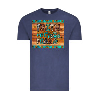 Vintage Denim faith over fear Vintage Tee - JahusDesignShop