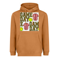 Meerkat softball uniform game day seamless pattern Heavyweight Hoodie - BundleAndBundleShop