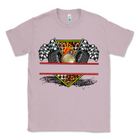 Lilac race flag and race equipment Classic Tee - AdoDesignShop