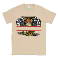 Mushroom race flag and race equipment Classic Tee - AdoDesignShop