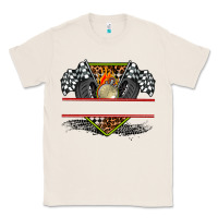 Natural race flag and race equipment Classic Tee - AdoDesignShop