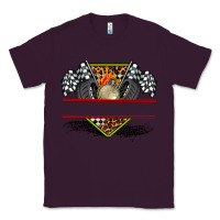 Plum race flag and race equipment Classic Tee - AdoDesignShop