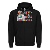 Black death by book hangover Zipper Hoodie - MaliasSmallBusiness