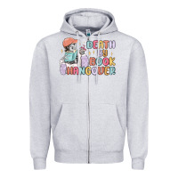 Heather Grey death by book hangover Zipper Hoodie - MaliasSmallBusiness