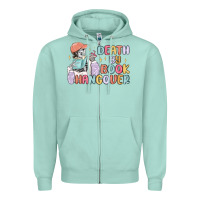 Seafoam death by book hangover Zipper Hoodie - MaliasSmallBusiness