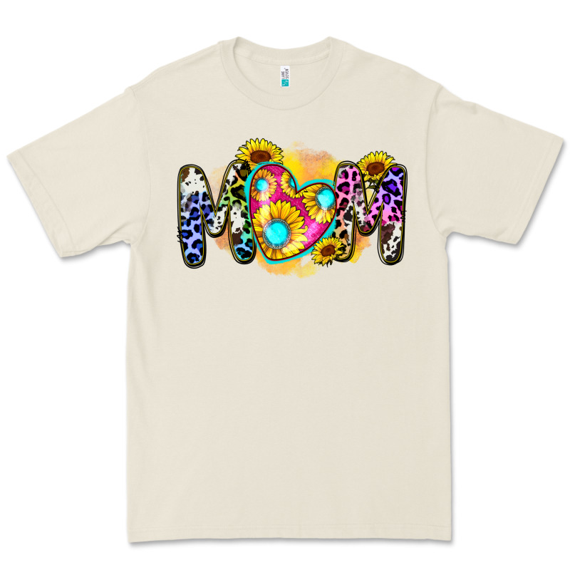 Mom Sunflower Premium Tee by Zillion Design Studio | Teevron