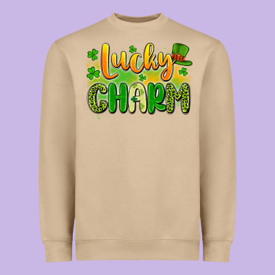 Lucky Charm Heavyweight Sweatshirt Designed By Artiststas