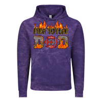 Cloud Purple firefighter dad Vintage Hoodie - HRA Design Shop