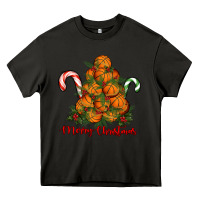 Asphalt Merry Christmas Basketball Heavy Core Tee - RanaPortraitStore
