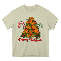 Mossy Merry Christmas Basketball Heavy Core Tee - RanaPortraitStore