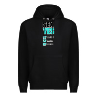 Black SEX YES HOT SEX SAFE SEX GREAT SEX Premium Hoodie - Bettercallsaul