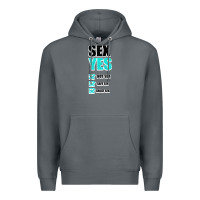 Rock SEX YES HOT SEX SAFE SEX GREAT SEX Premium Hoodie - Bettercallsaul