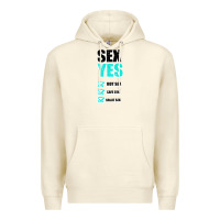 Sandshell SEX YES HOT SEX SAFE SEX GREAT SEX Premium Hoodie - Bettercallsaul