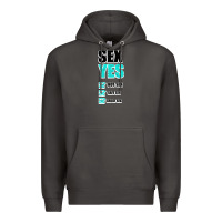 Smoke SEX YES HOT SEX SAFE SEX GREAT SEX Premium Hoodie - Bettercallsaul