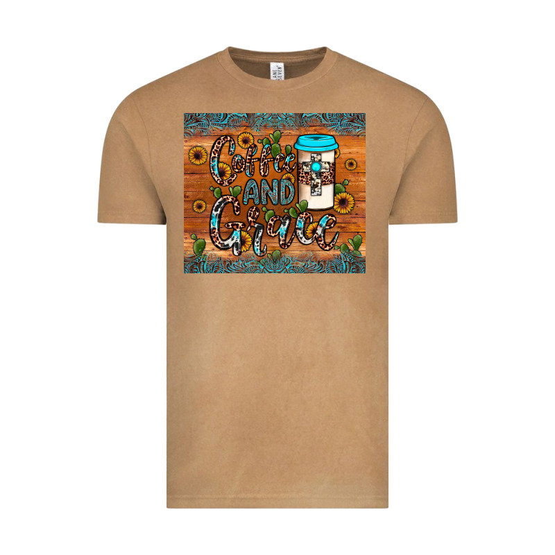Coffee And Grace Vintage Tee by JahusDesignShop | Teevron
