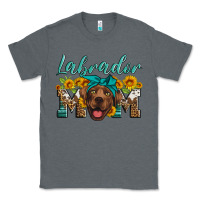 Charcoal Heather labrador mom Classic Tee - Artiststas