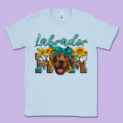 Labrador Mom Classic Tee Designed By Artiststas
