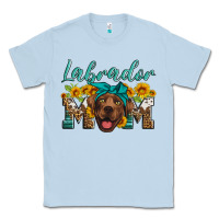 Dusty Blue labrador mom Classic Tee - Artiststas