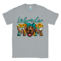 Heather Grey labrador mom Classic Tee - Artiststas