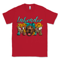 Red labrador mom Classic Tee - Artiststas