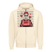 Sandshell i steal hearts skeleton valentine's day Zipper Hoodie - MaliasSmallBusiness