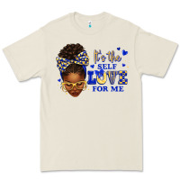 Bone sorority colors blue and gold it's the self love f Premium Tee - texasbilliewilder