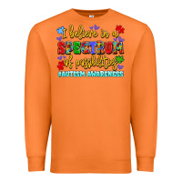 Carrot i believe in a spectrum of possibilities Premium Sweatshirt - LillyAllenDesigns