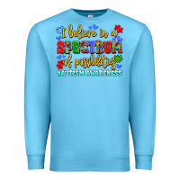 Ocean Blue i believe in a spectrum of possibilities Premium Sweatshirt - LillyAllenDesigns