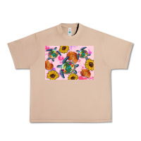 Burro Sunflowers Turtle Urban Heavy Tee - Artiststas
