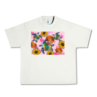 Pistachio Sunflowers Turtle Urban Heavy Tee - Artiststas