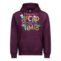 Mauve Wine i became a cna because your life is worth my time Urban Hoodie - CowGirlArtShop