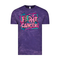 Cloud Purple fight cancer Vintage Tee - AdoDesignShop