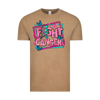 Vintage Coffee fight cancer Vintage Tee - AdoDesignShop
