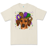 Bone mardi gras hat dachshund Premium Tee - RanaPortraitStore
