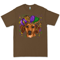 Cacao mardi gras hat dachshund Premium Tee - RanaPortraitStore