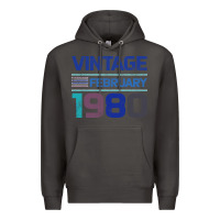 Smoke Vintage February 1980 Premium Hoodie - Bettercallsaul