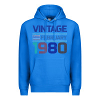 True Royal Vintage February 1980 Premium Hoodie - Bettercallsaul
