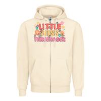 Sandshell little miss threenager Zipper Hoodie - MaliasSmallBusiness